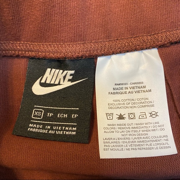 NIKE Sportswear brown maxi skirt XS - Picture 7 of 11